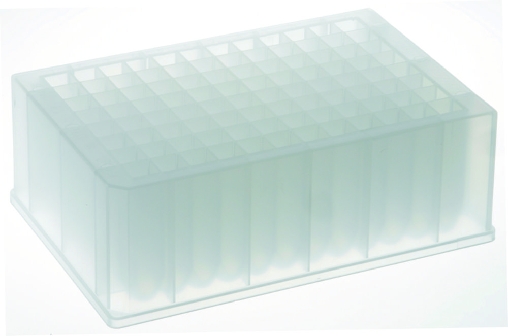 Deep-well plate system, Riplate® square wells