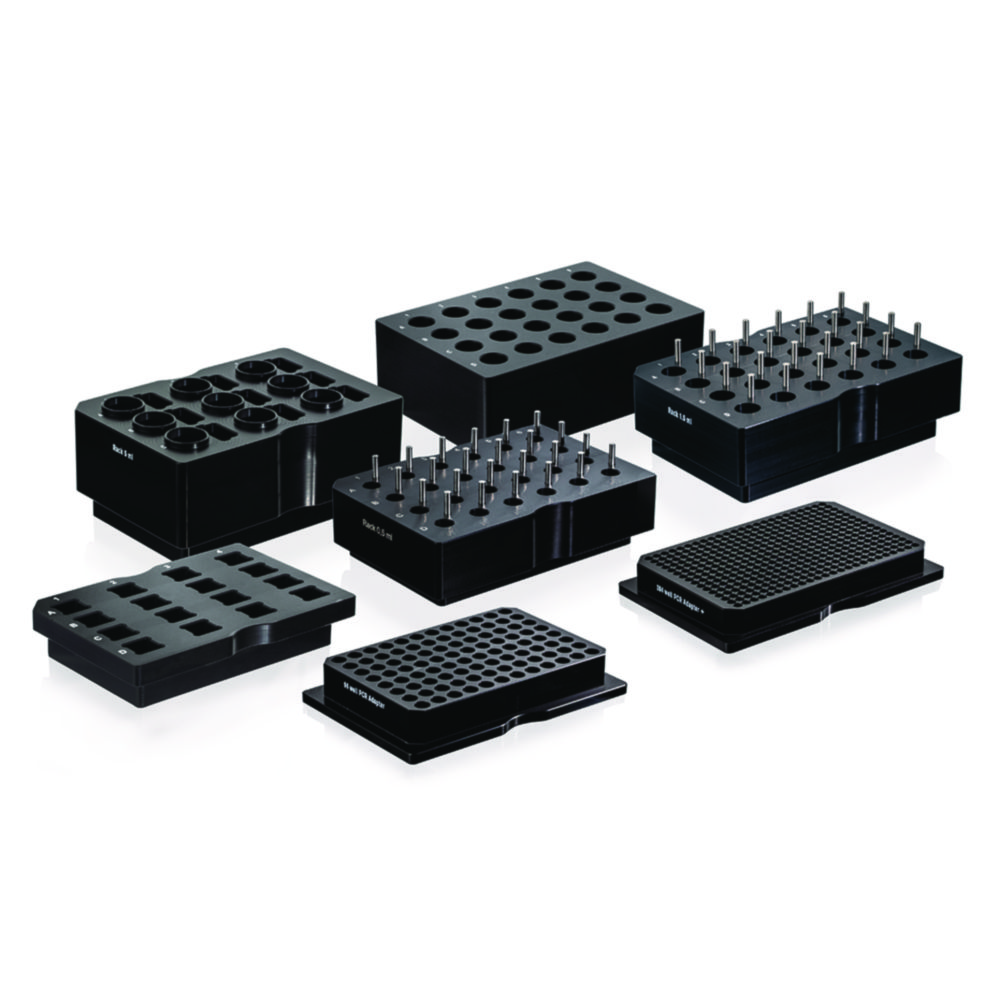 Adapter racks for liquid handling stations