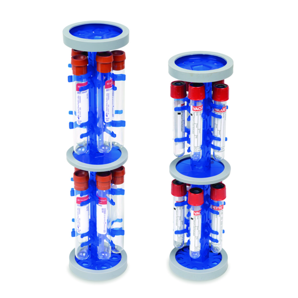 Tube racks for roller mixers, PP
