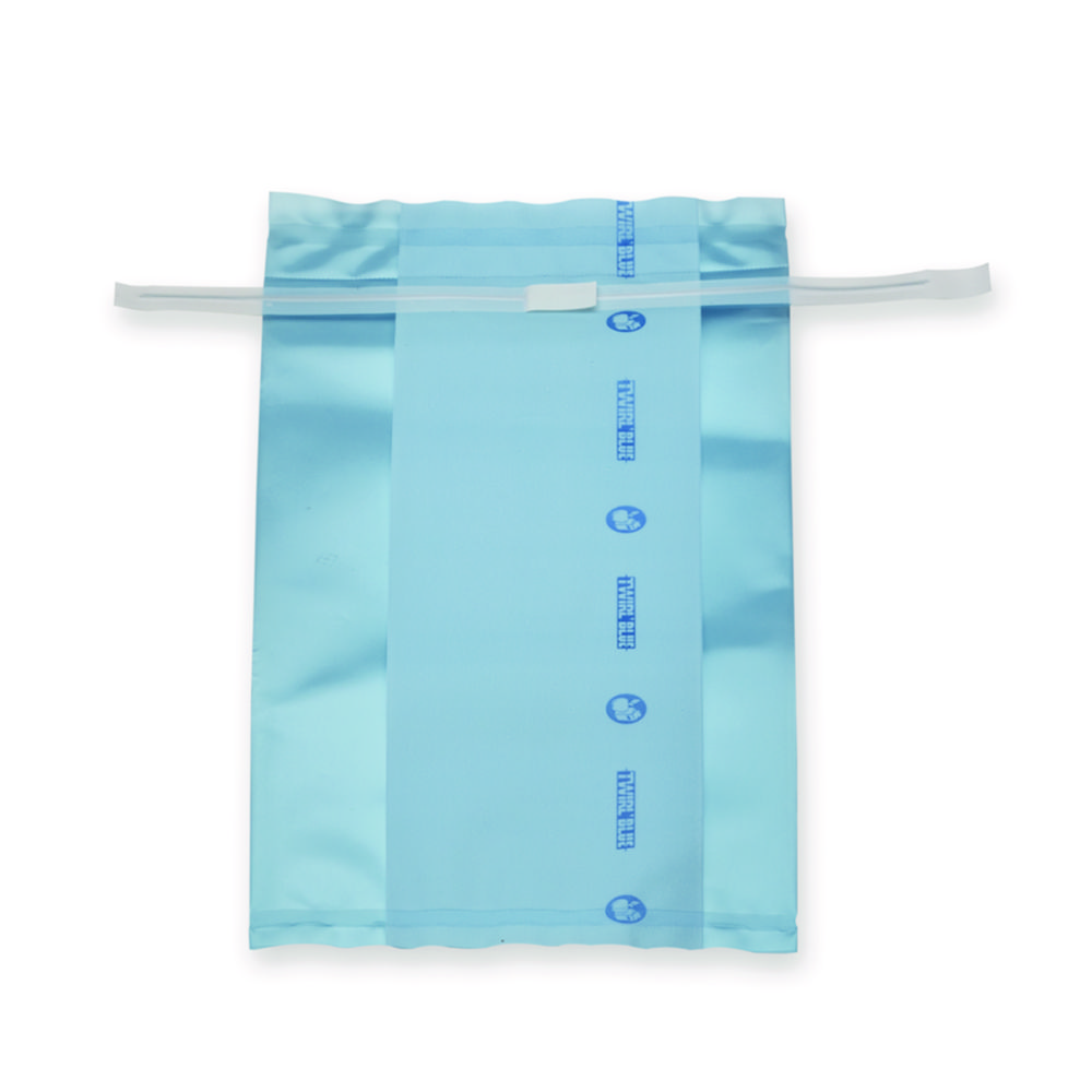 Sample bags, TWIRL’Blue, with writing area