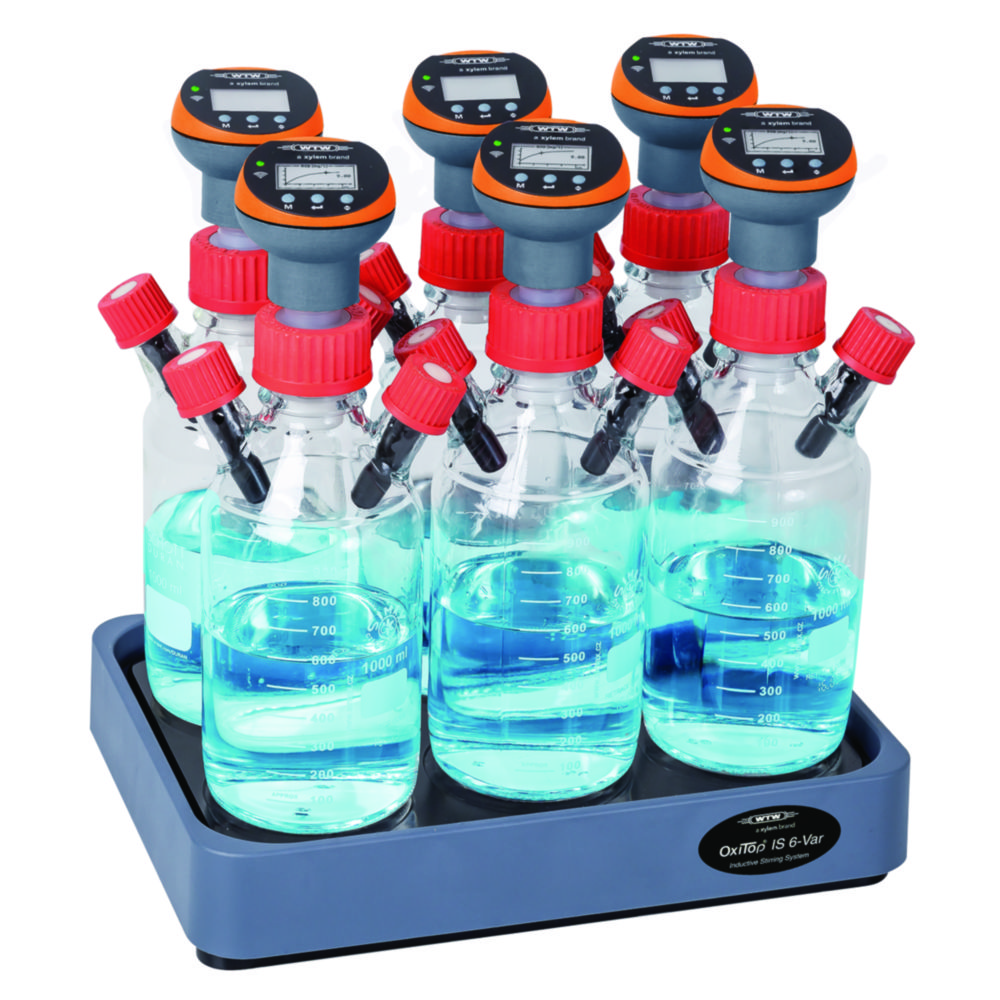 BOD Measuring system OxiTop®-IDS for determination of biogas/microbiology