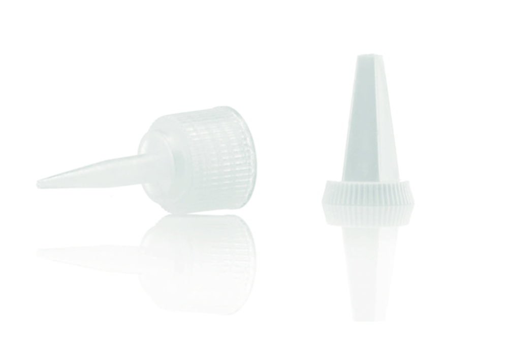 Cap for dropping bottles, HDPE