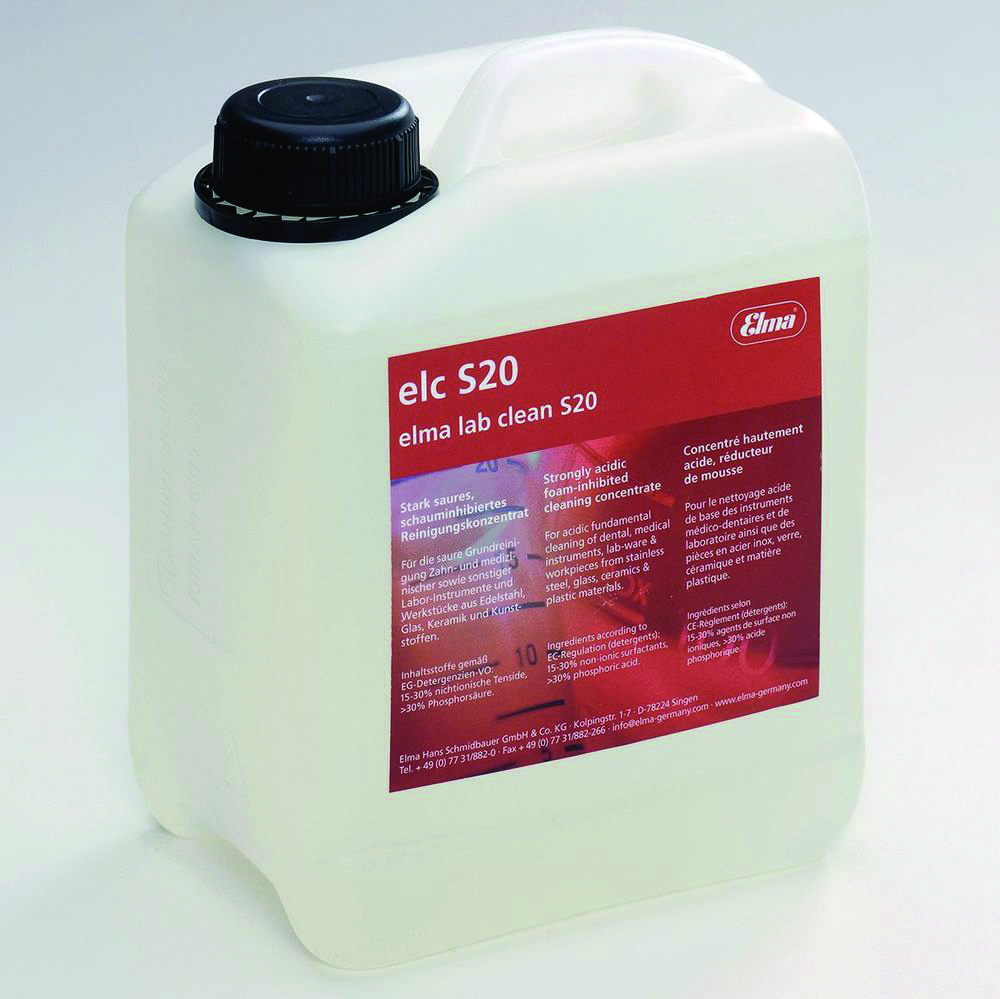 Concentrate for ultrasonic baths elma lab clean S20