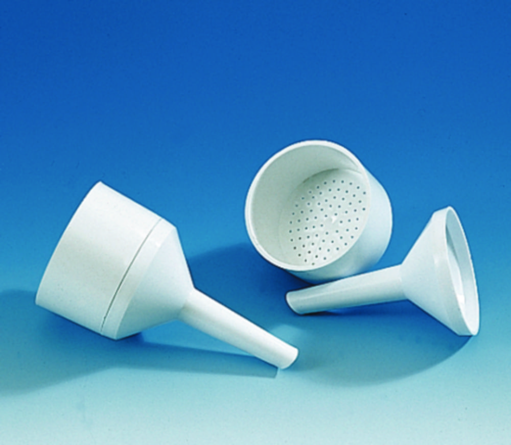 Filter funnels, PP, Buchner