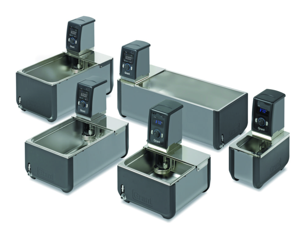 Heated circulating bath with stainless steel tank Optima™ T100-ST series