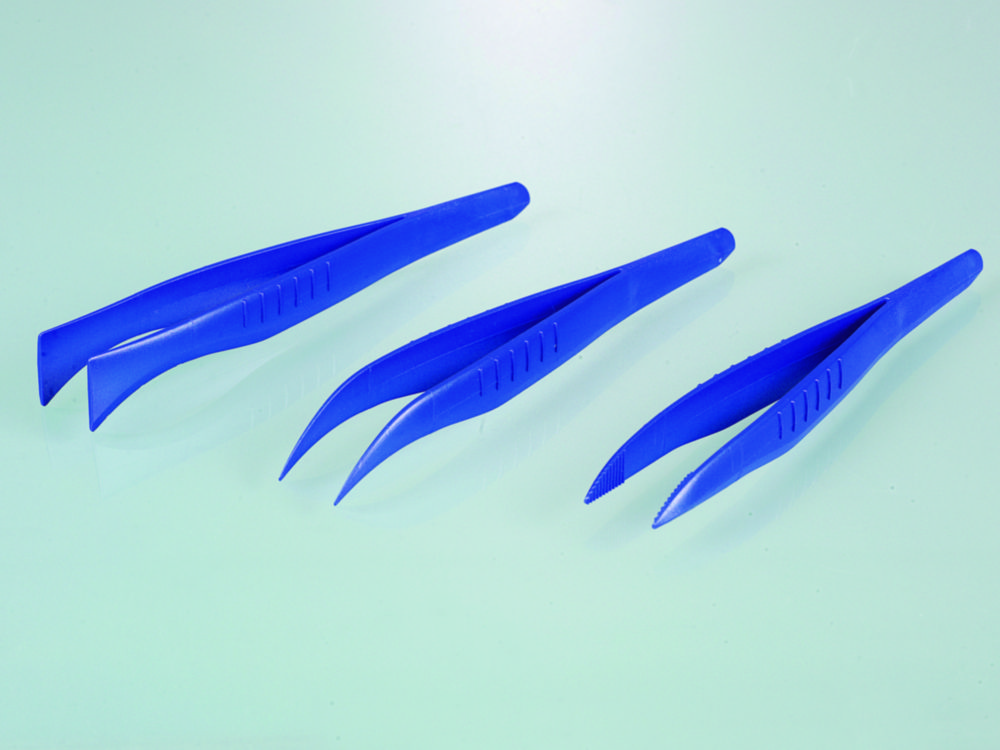 Disposable tweezers, PS, detectable