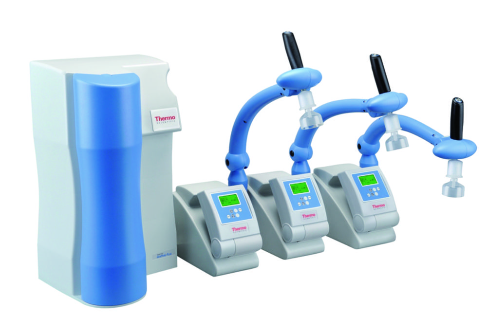 Ultrapure water purification systems Barnstead™ GenPure xCAD Plus with stand-alone remote dispensers