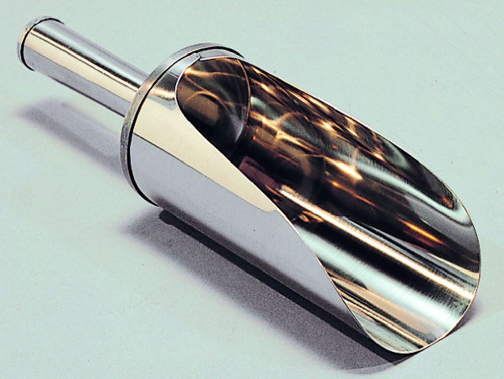 Scoops, stainless steel