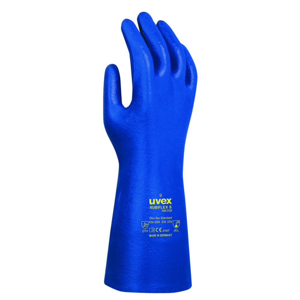 Chemical Protection Glove uvex rubiflex S NB35B, NBR