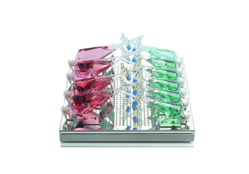 Clamps for Separating Funnels for Shaking trays, stainless steel