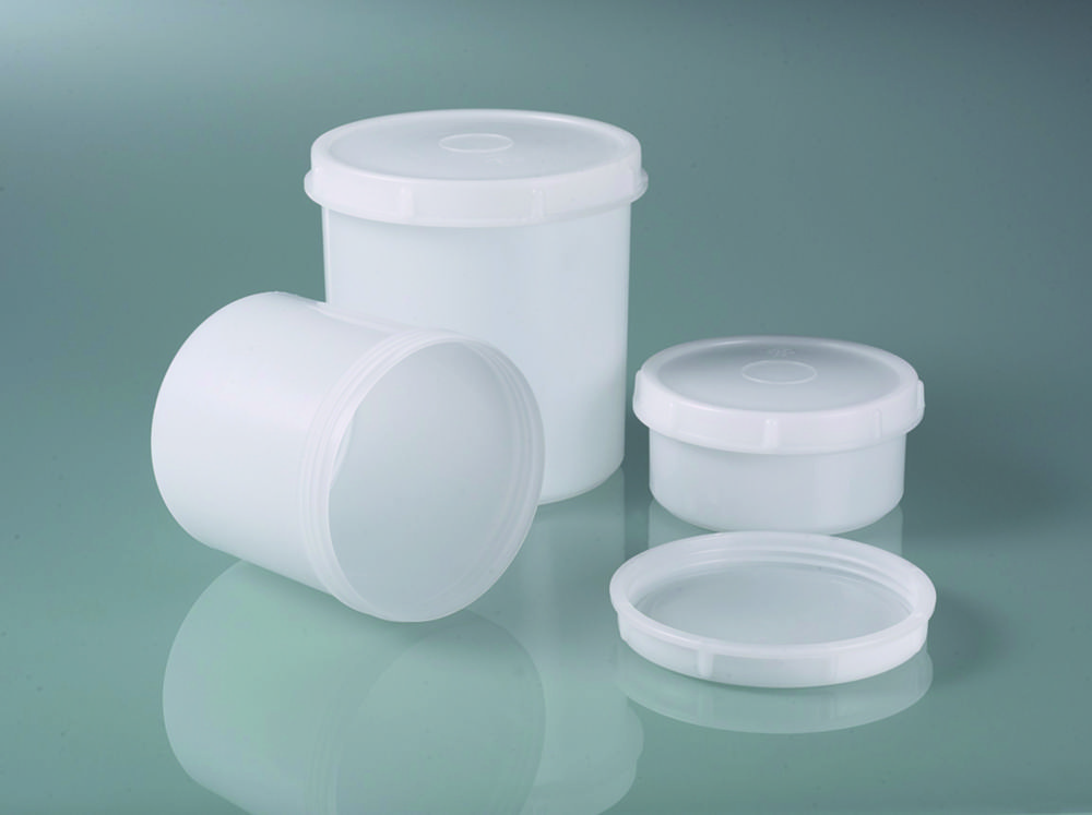 Containers with screw lid, PP