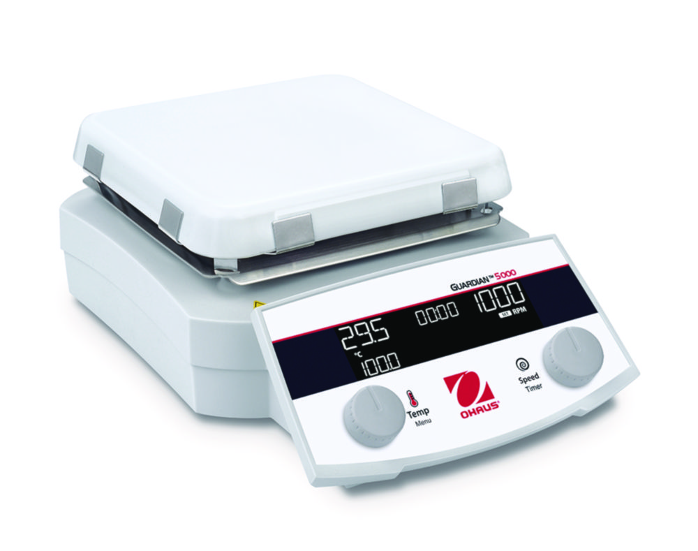Hotplate stirrers Guardian™ 5000, with square top plate