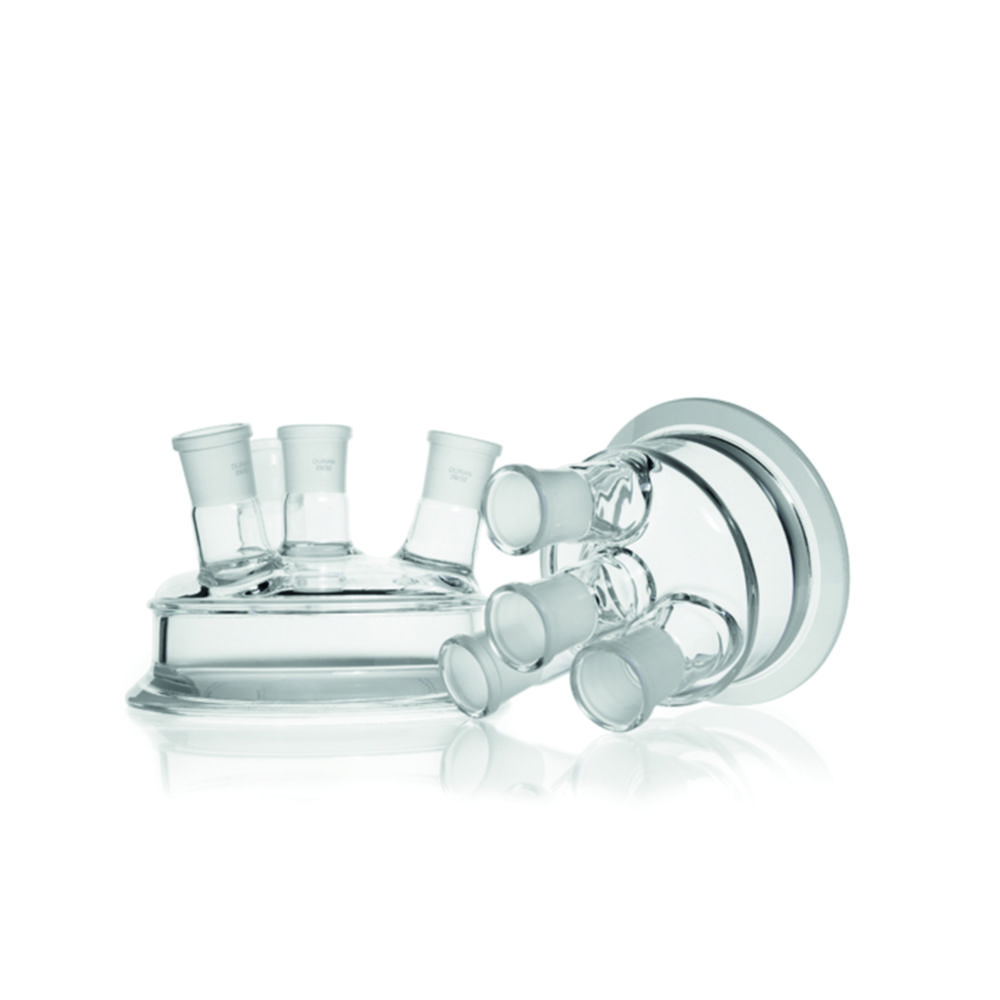 Flat ground flange lids, DURAN®