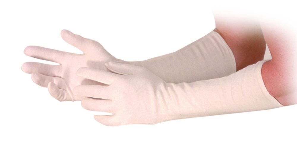 Undergloves, long, polycotton