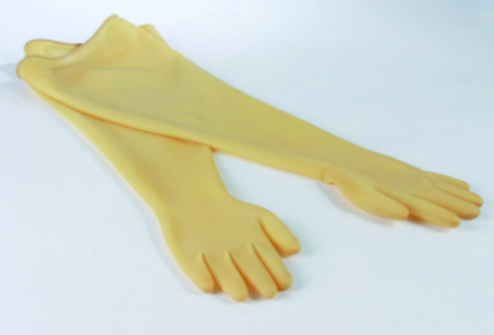 Gloves for Glove boxes, natural rubber