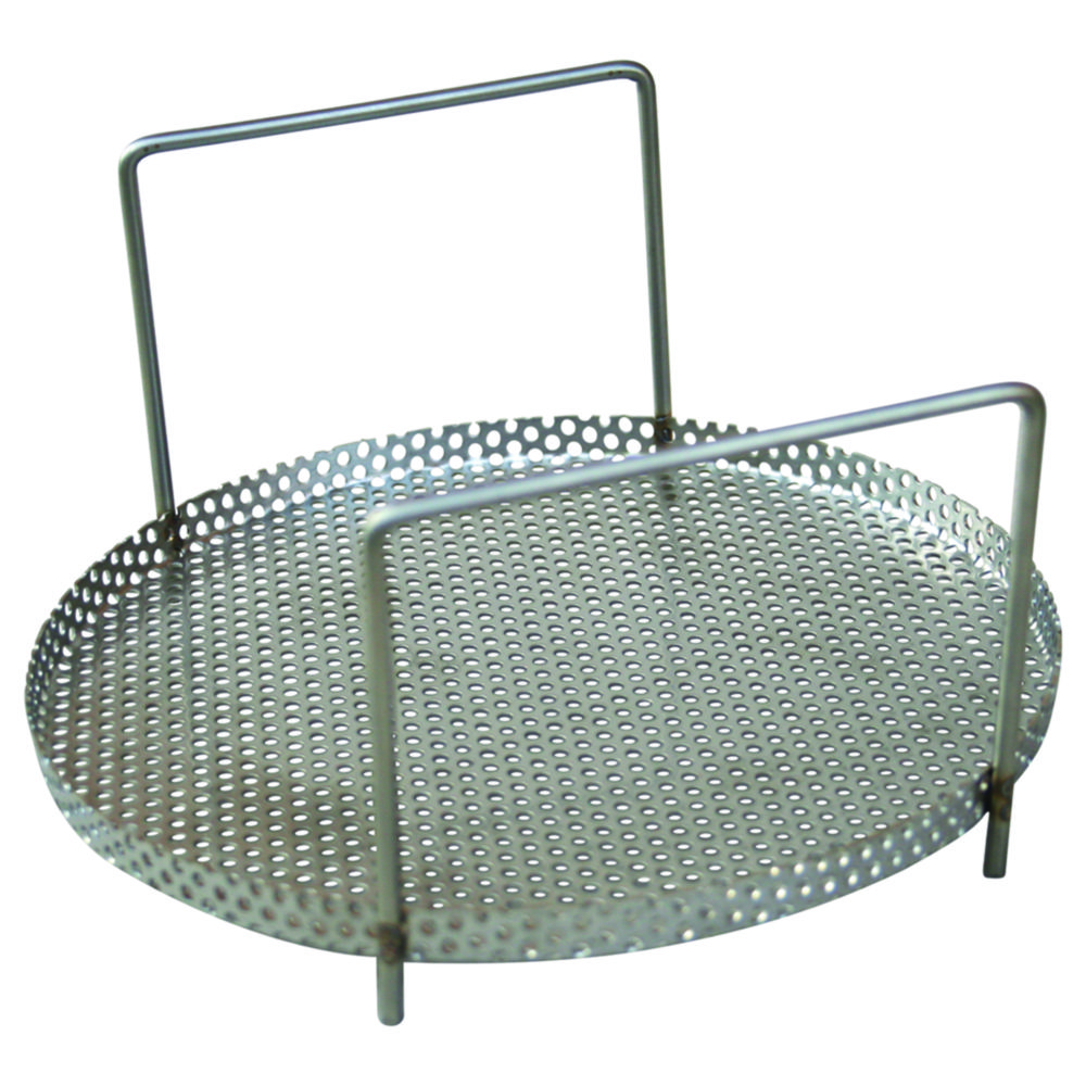 Cleaning cages for cleaning tank, Stainless steel V4A, round