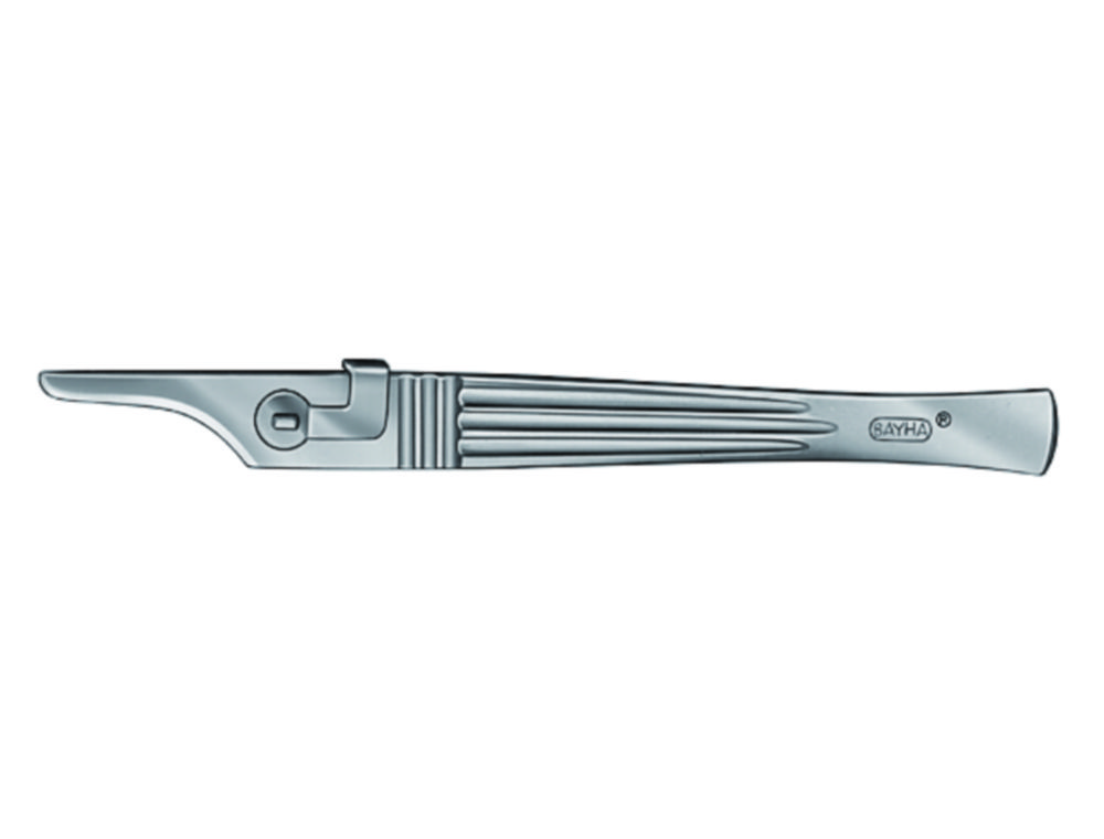 Scalpel handles, stainless steel