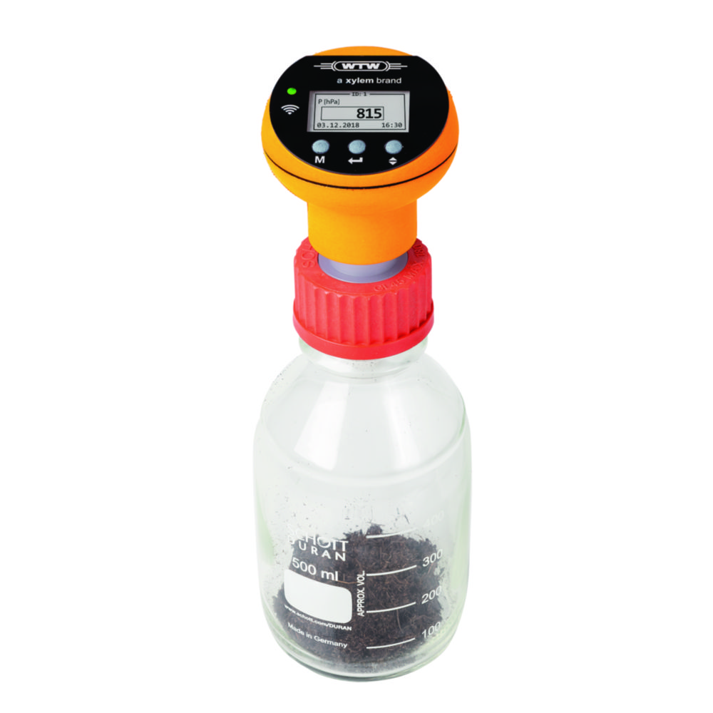 BOD Measuring system OxiTop®-IDS B6 for determination of soil respiration