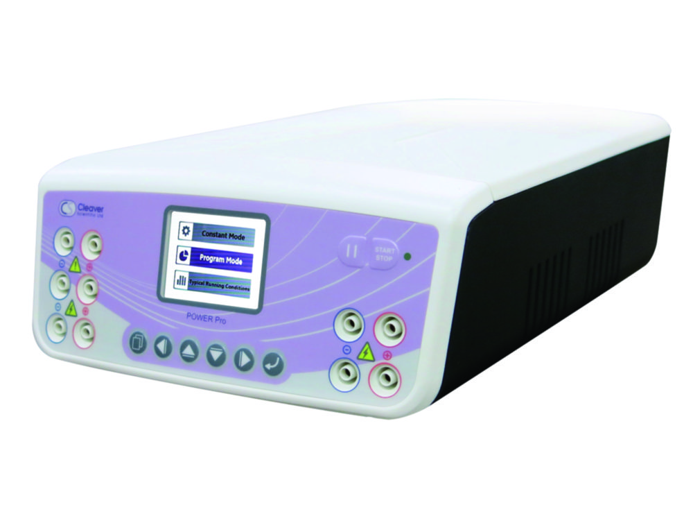 Power supplies POWERpro for gel electrophoresis tanks