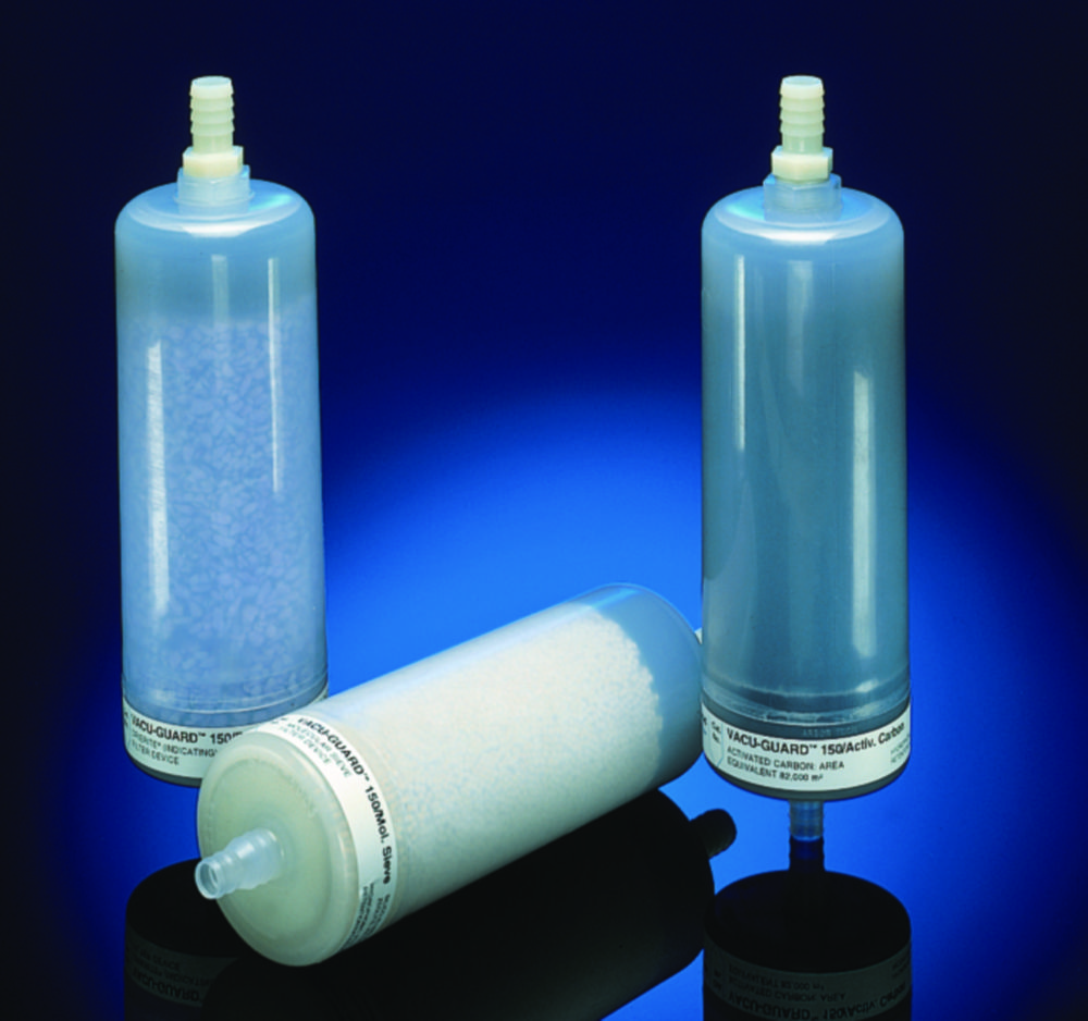 Disposable filtration capsules, VacuGuard™ 150, Activated carbon