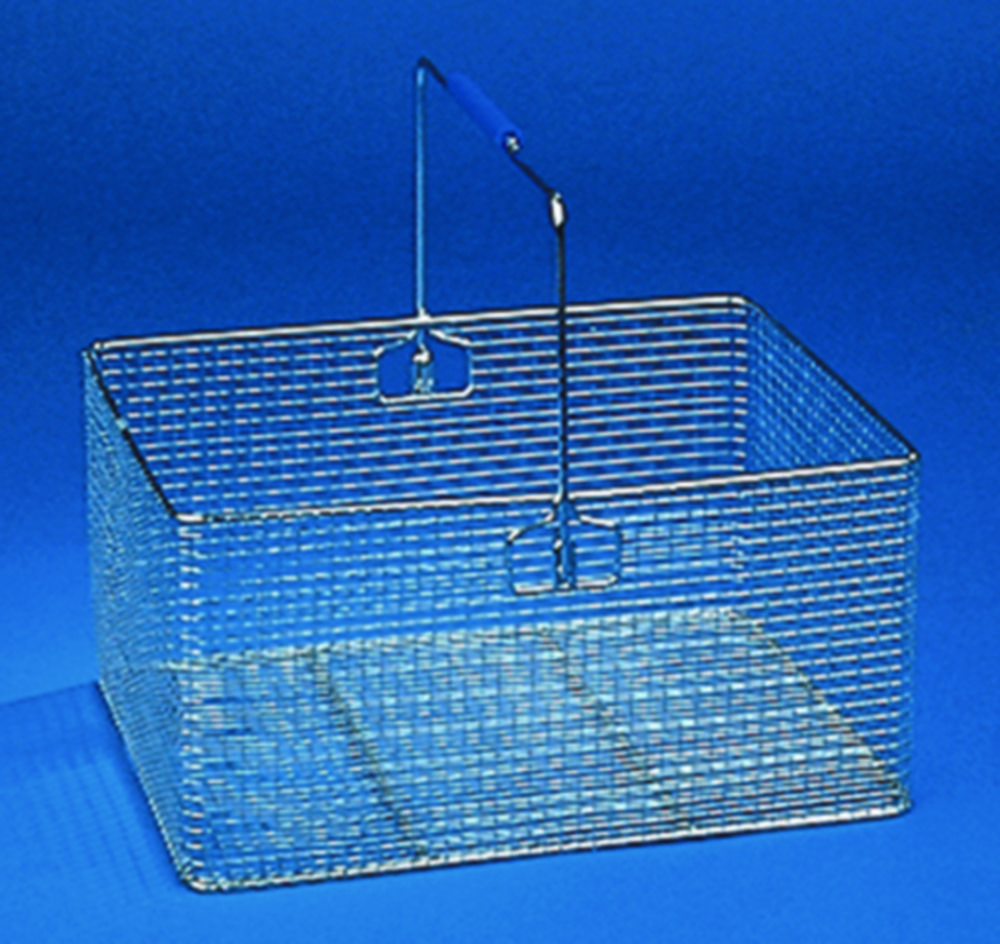 Transport baskets, stainless steel wire