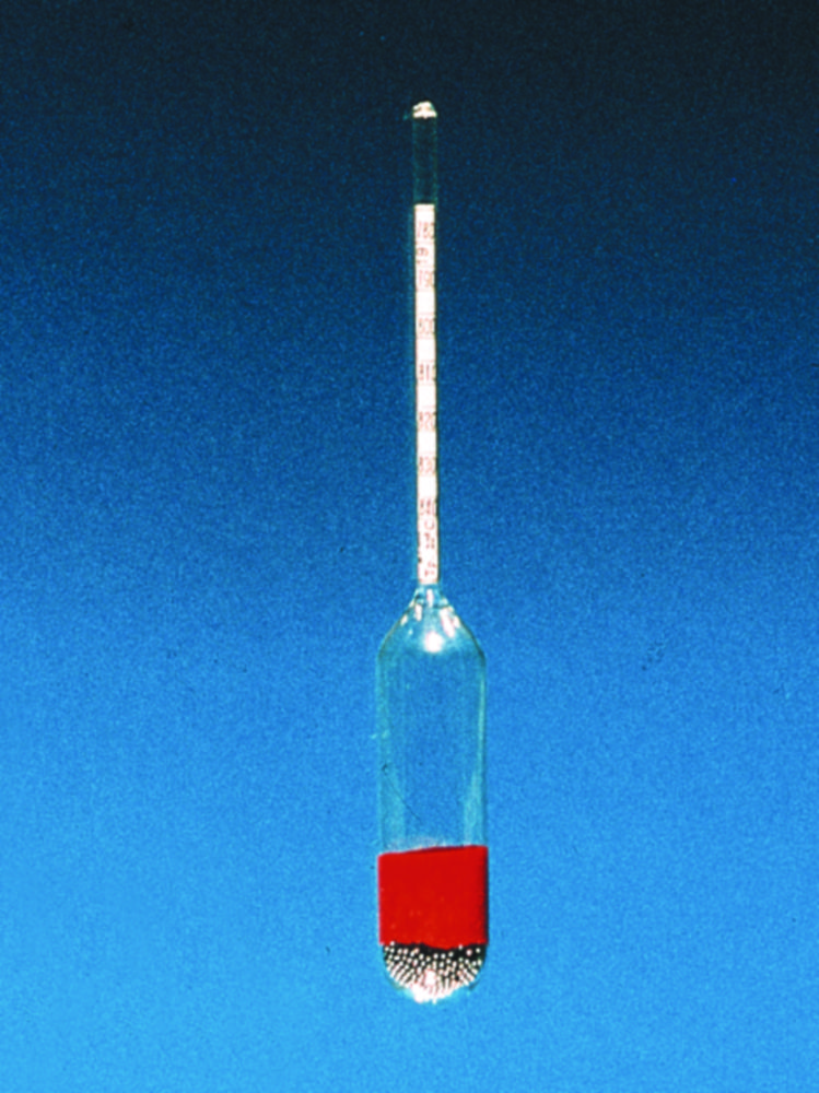 Hydrometers, density