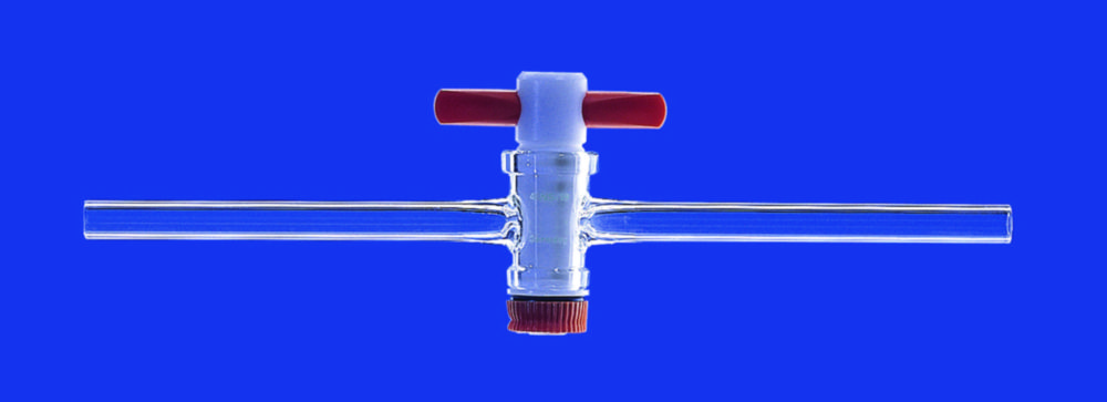 Stopcocks, with PTFE plug, borosilicate glass 3.3
