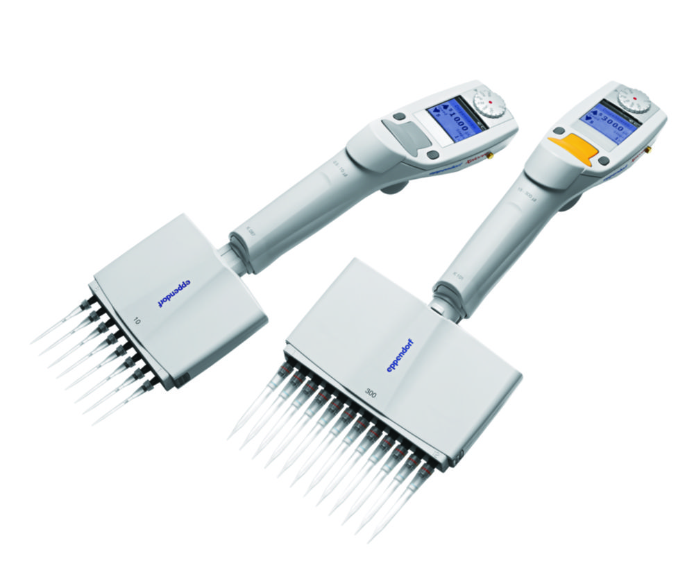 Electronic multichannel microliter pipettes Eppendorf Xplorer® plus, variable