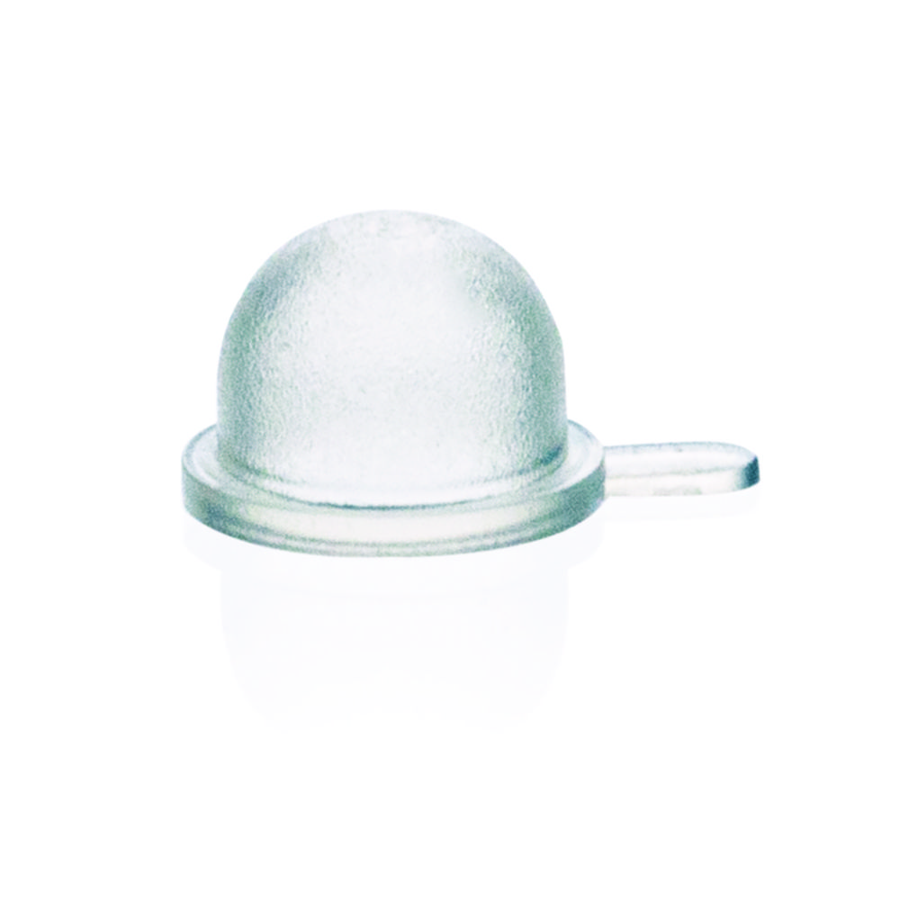 Lids for micro test tubes, PE