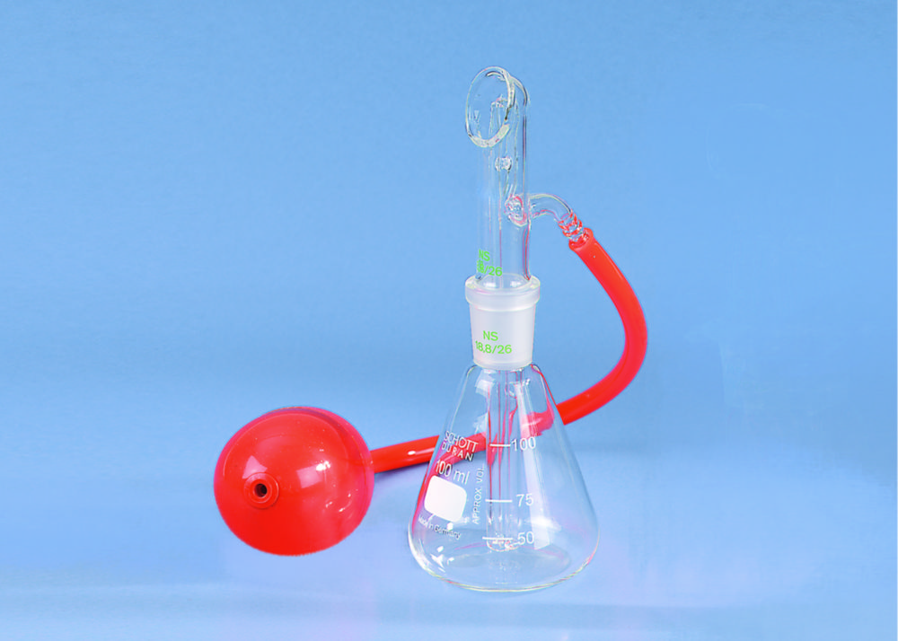 Special atomiser, with rubber blowball