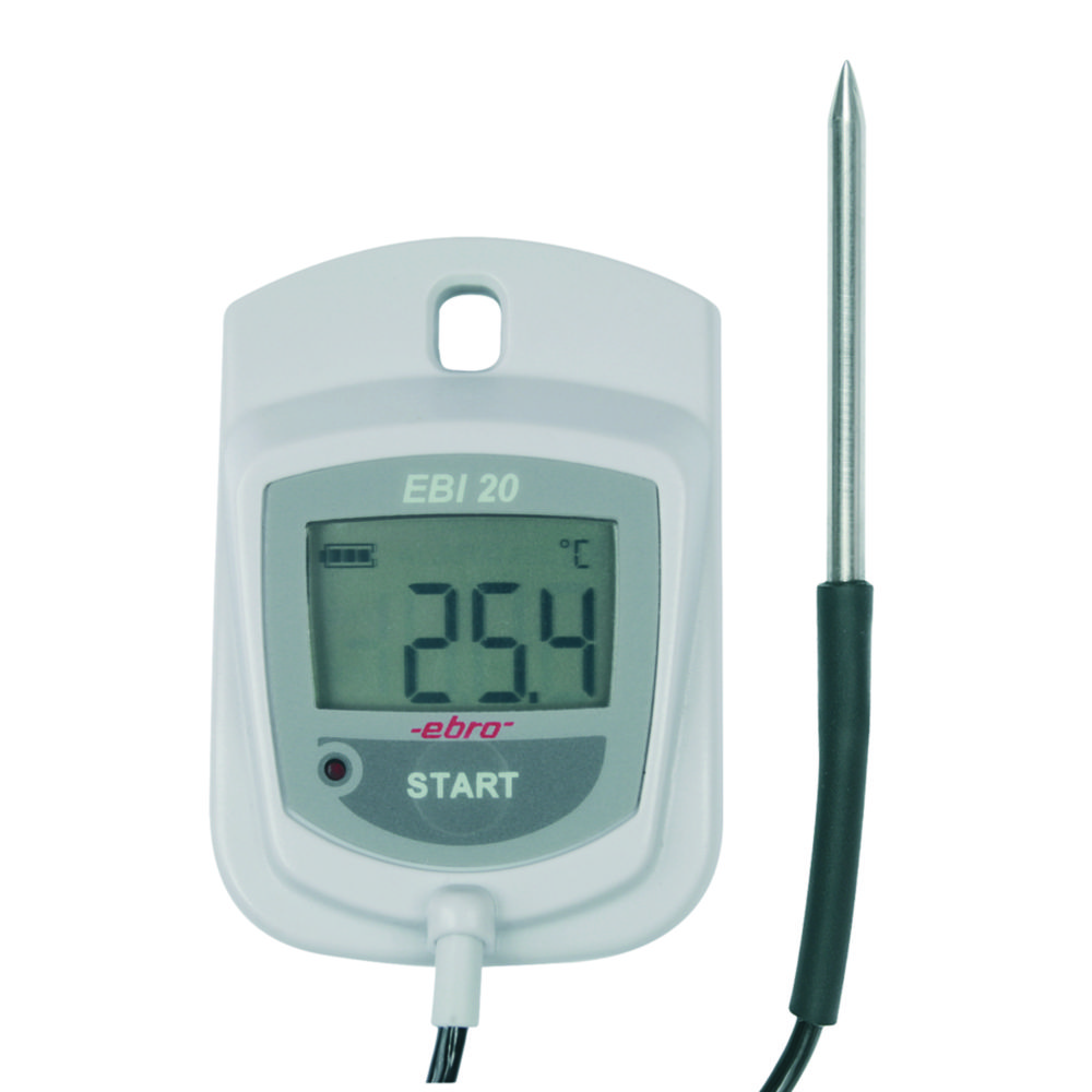 Data Logger with external temperature sensor EBI 20-TE1