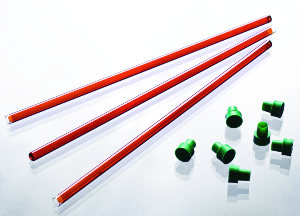 NMR tubes, diameter 3 and 5 mm, borosilicate glass 3.3, with UV protection