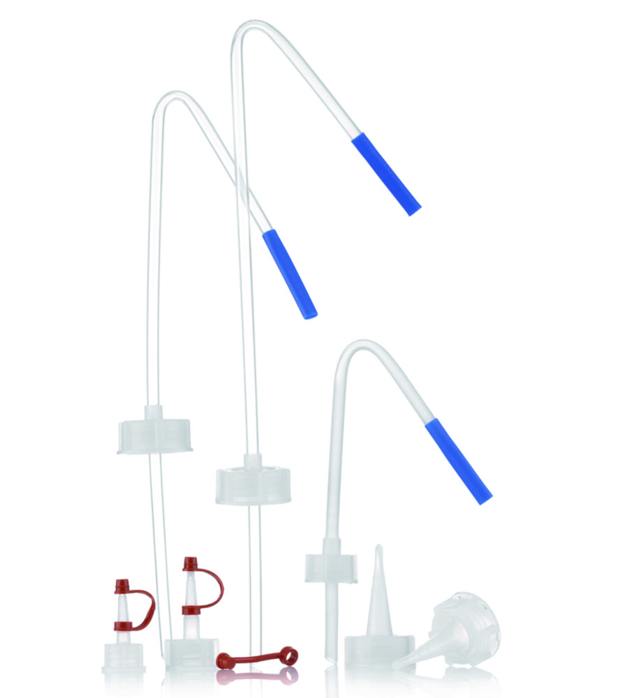 Caps for dropping bottles, PVC