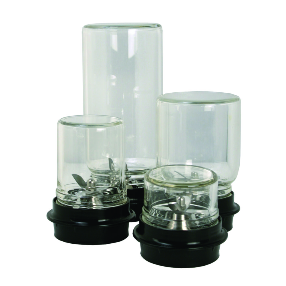 Mixing attachments for laboratory mixer MICROTRON®, borosilicate glass