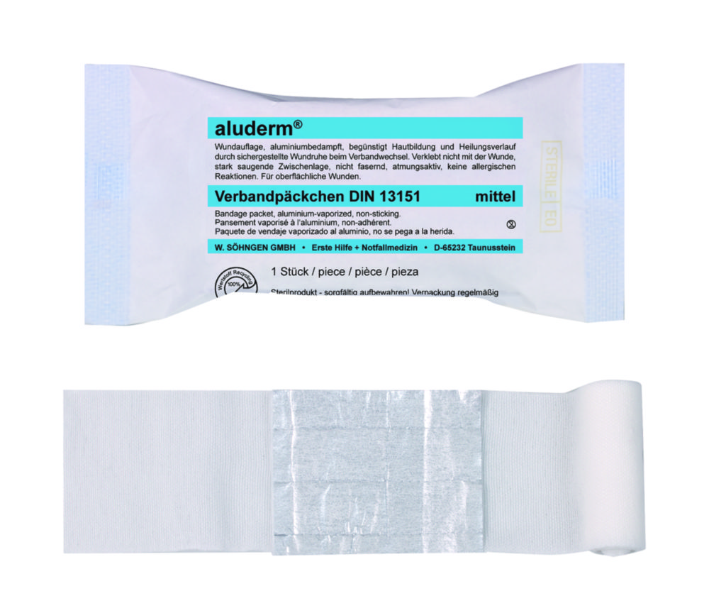 Bandages aluderm® DIN, sterile
