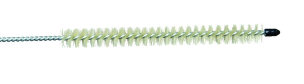 Cylinder brushes with cap