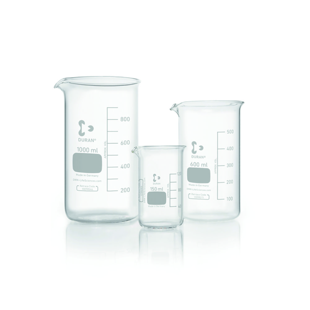 Beakers glass, DURAN®, tall form