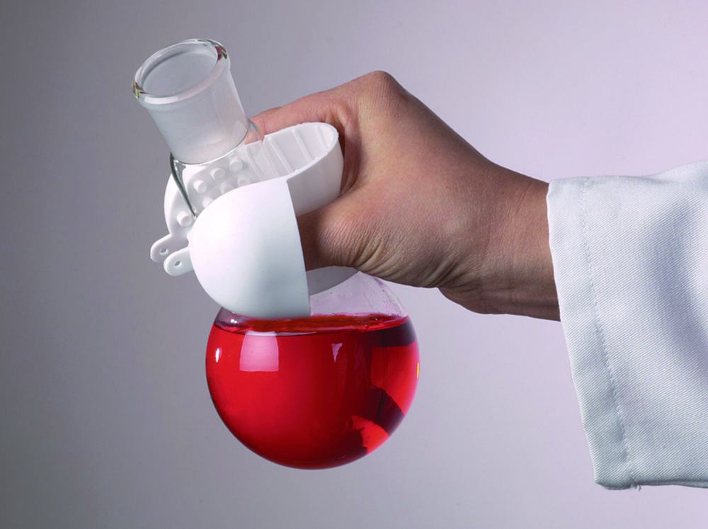 Hand protection HotGrip, silicone rubber, for thumb and 2-3 fingers