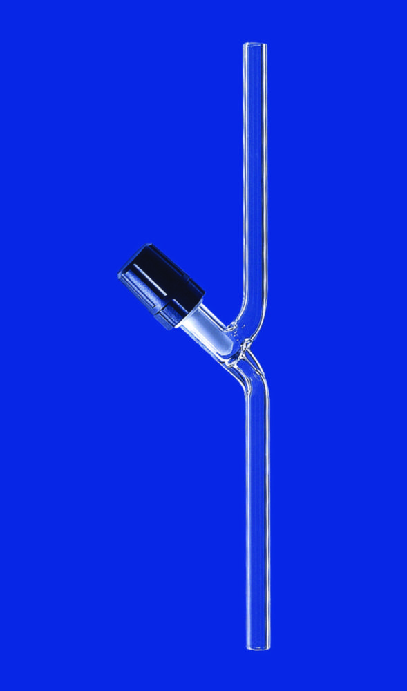 Needle-valve stopcocks, straight, DURAN® tubing