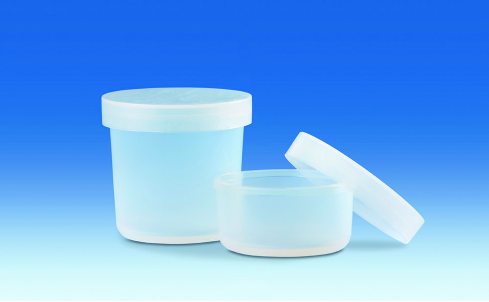 Evaporating Dish PFA, with snap-on lid, PE