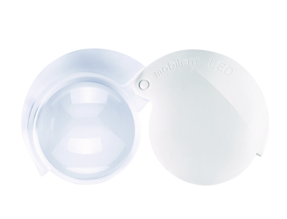 Folding magnifiers mobilent LED