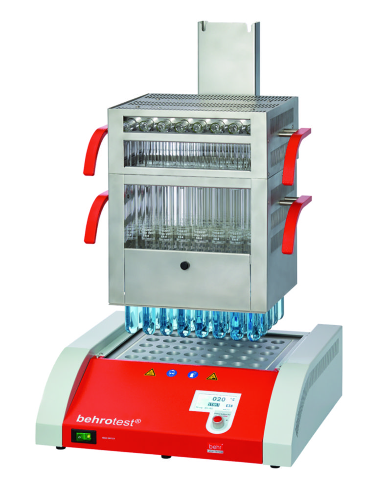 Micro Kjeldahl block digestion systems K 16, K 24 and K 40