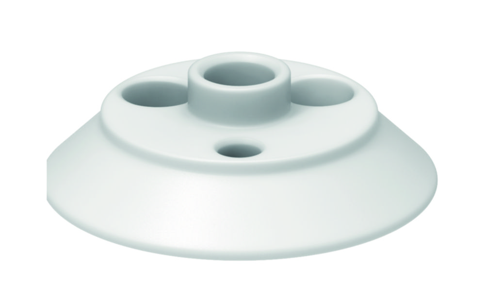 Flat flange lids, PTFE, DN 60, Typ 1