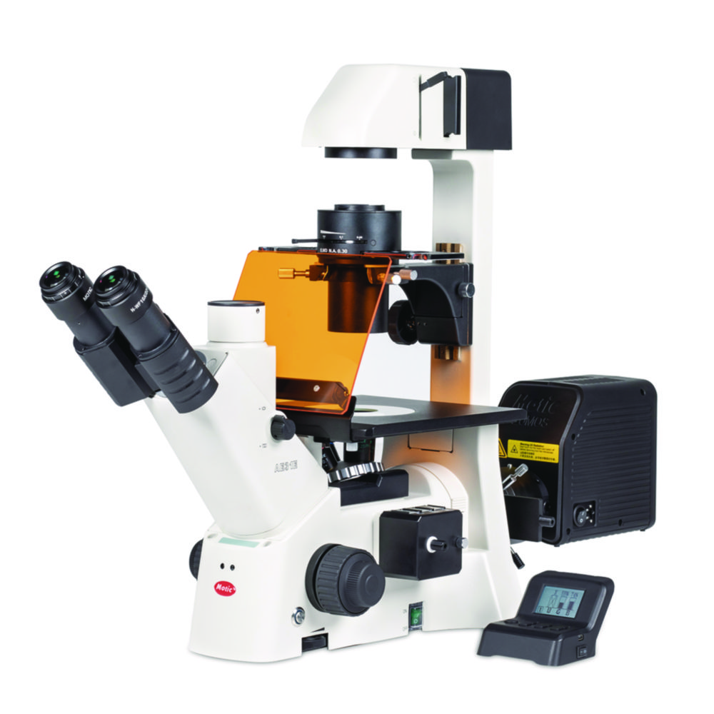 Inverted Microscope for advanced applications series AE31E, Trinocular LED fluorescence