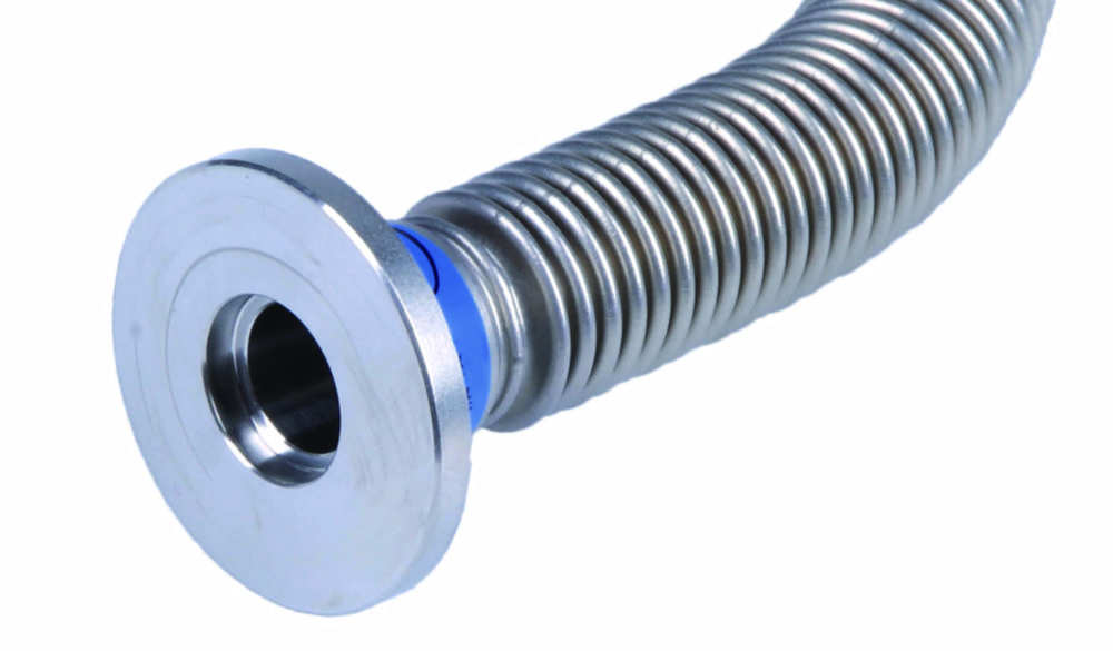 Vacuum fittings, flexible metal tubing