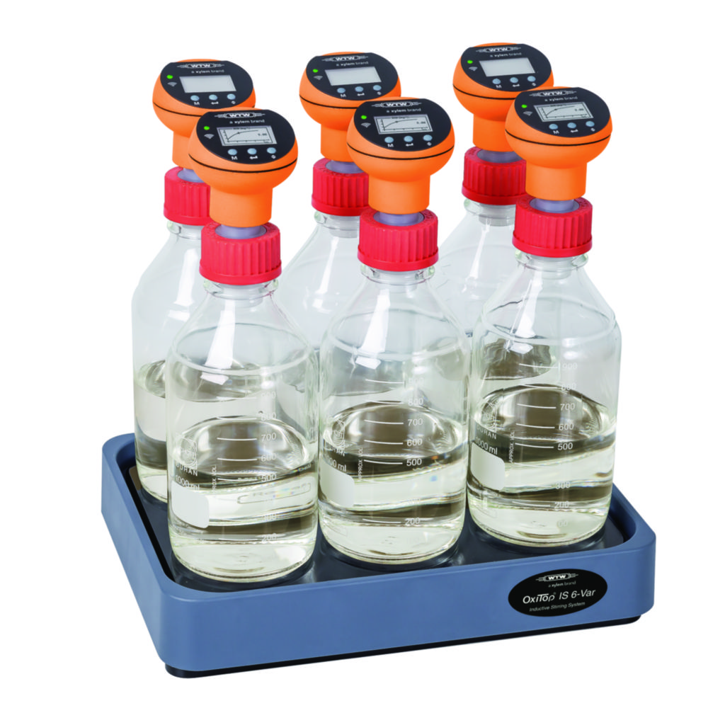 BOD measuring system OxiTop®-IDS for determination of aerobic degradation, Set A6
