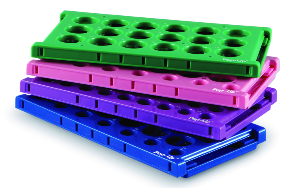 Tube Rack pop-up™, foldable, PP