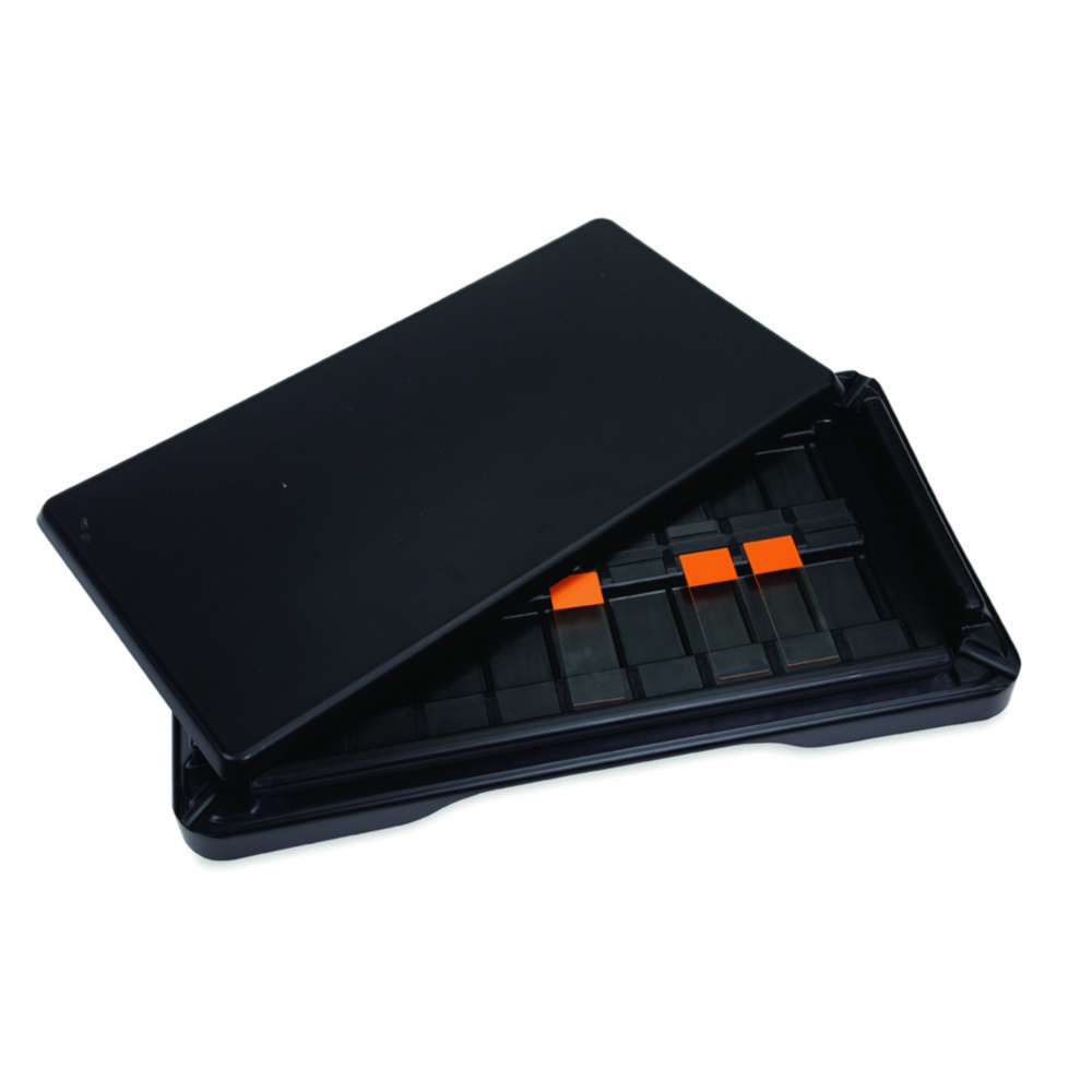 Slide staining tray, PP with talc