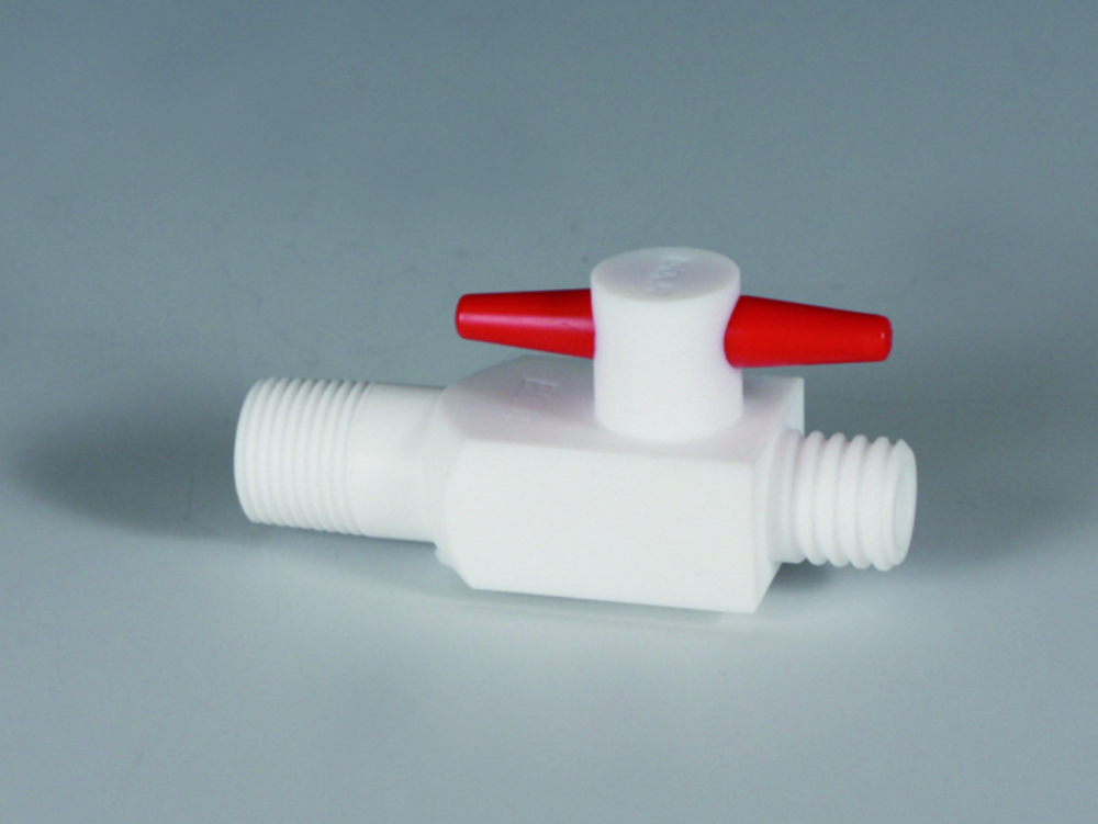 2-way/3-way stopcocks, PTFE for Reactor lids