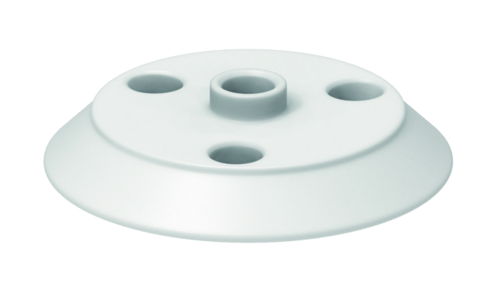Flat flange lids, PTFE, DN 100, Typ 1